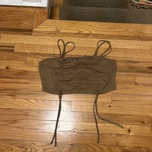 SHEIN Tan Double Strap Tank